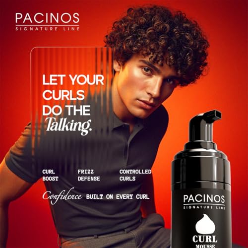 Pacinos Curl Enhancing Mousse - Light Hold Styling Foam