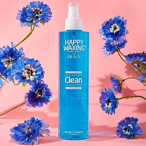 Clean Purifying Lotion - Spray Bottle - Prepare and Cleanse the Skin Before Waxing - Easy to Apply - Clean Fresh Scent- 8.45 OZ - 250 ML
