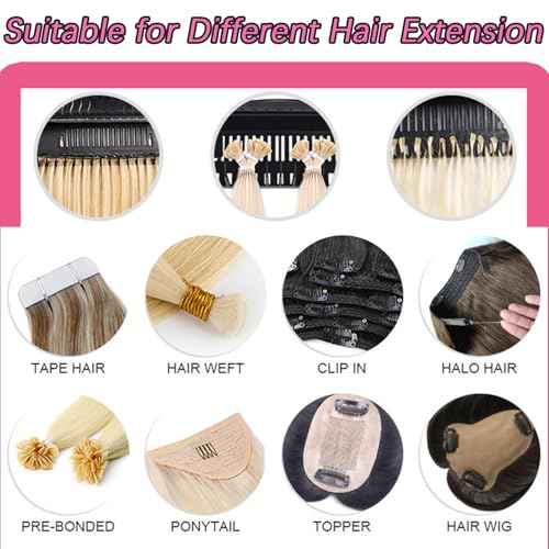 Hair Extension Holder holder for Washing,Styling, Packing and Storing,Hair Extension Holder holder for salons,bathrooms, beauty shops, cloakrooms.4 quick&easy Installation Modes With Tool.