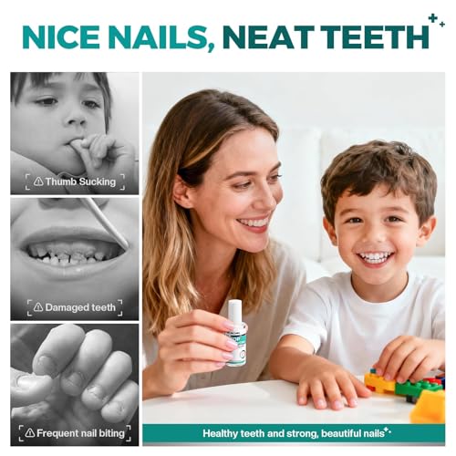 Morovan Nail Biting Prevention Polish for Kids & Adults 15ML