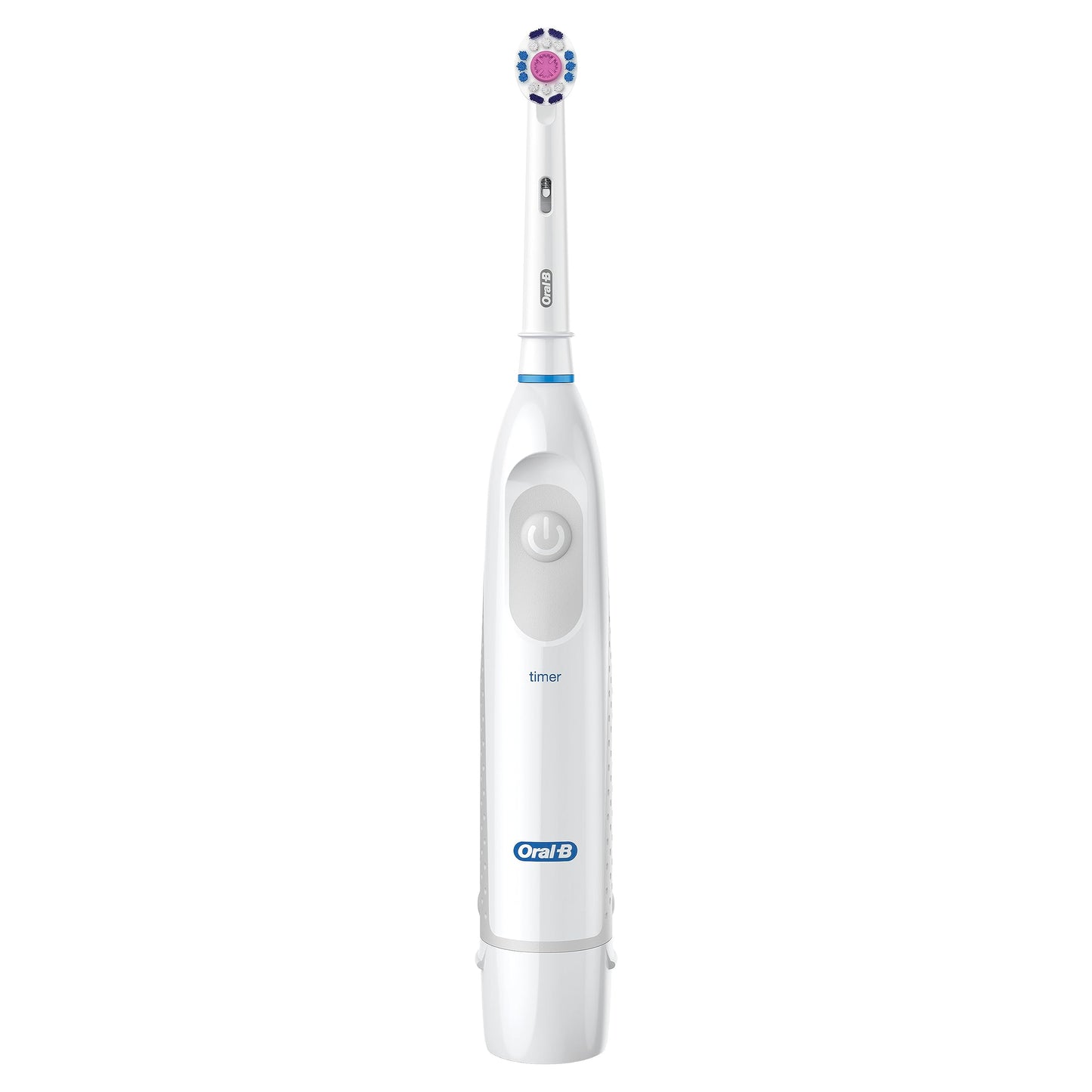 Oral-B Pro 100 3D White, Battery Powered Electric Toothbrush, White