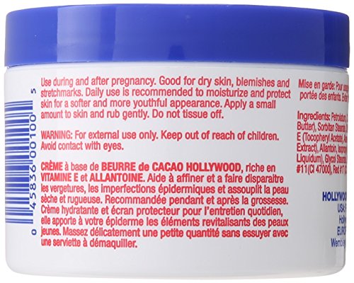 Hollywood Beauty Cocoa Butter With Vitamin- E 7.5 Ounce (221ml) (3 Pack)