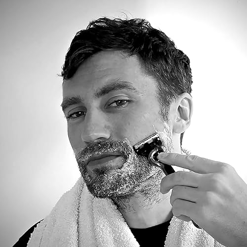 Mo' Handsome Premium Shave Gel for Men ? Smooth Glide Formula for a Close Shave ? Use with Razor Blades or Wet/Dry Electric Shavers ? Hydrating & Skin-Soothing, Aloe Vera & Vitamin E