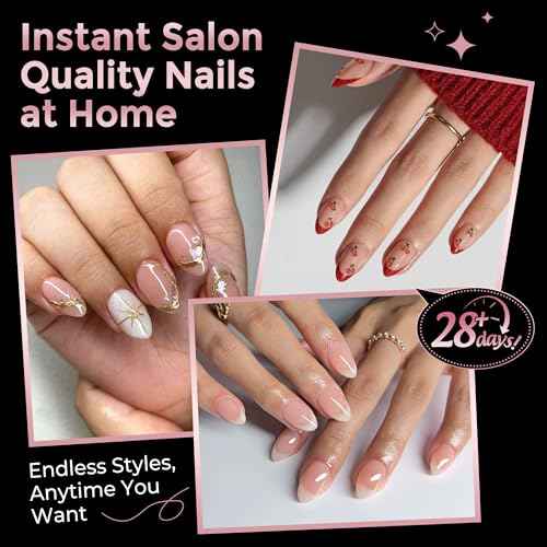 Short Almond Nail Tips, 240pcs Soft Nail Gel Tips Pre-Shaped Acrylic Fake Nails, Half Matte Full Cover Clear Gelly Press on Flase Nail Tips for Extension Nail Manicure Home DIY 12 Sizes Gelly Tips