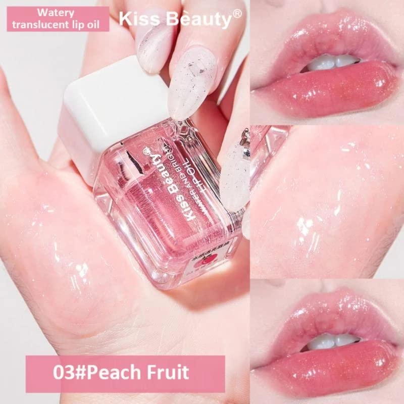 4-Piece Lip Oil & Gloss Kit - Hydrating, Plumping Lip Care