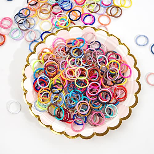 CÉLLOT 360pcs Baby Hair Ties - No Crease Elastic Bands in 36 Colors