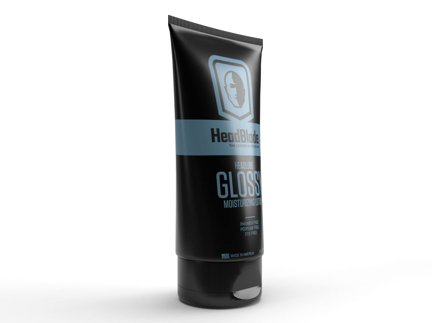 HeadBlade HeadLube Glossy Aftershave Moisturizer Lotion for Men (5 oz) - Leaves Head Shiny and Grease-Free