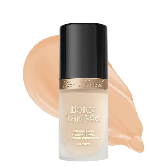 Too Faced Born This Way Natural Finish Longwear Liquid Foundation, 1.01 fl. oz., Pearl