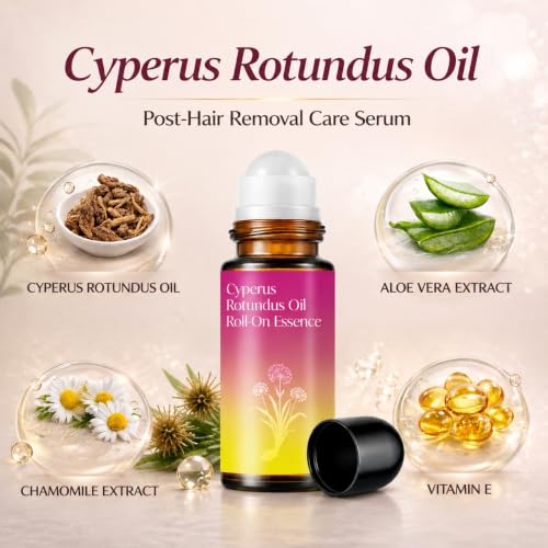 Cyperus Rotundus Oil for Hair Growth Reduction - 2.02 Fl Oz