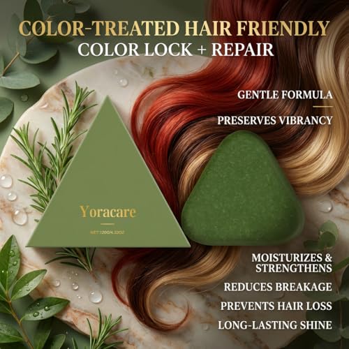 Yoracare Rosemary Scalp Revival Shampoo Bar