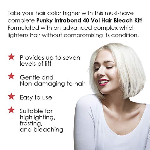 Punky Intrabond™ 40 Vol Bleach Kit with Hair Repair