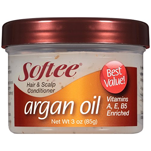 Softee Argan Oil Hair and Scalp Conditioner - 3 Ounce