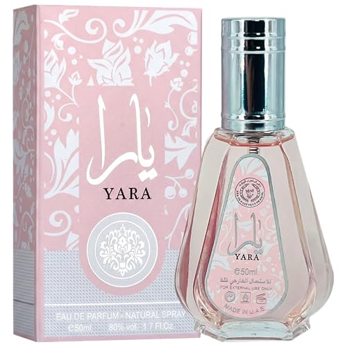 Yara Eau de Parfum for Women – 1.7 oz Sweet Gourmand Fragrance