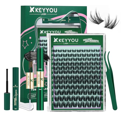 Lash Clusters Kit 8-18mm Wispy C Curl False Eyelash Extensions