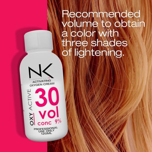 NK Professional Care OXY ACTIVE Vol 30 Cream Peroxide Developer 4oz