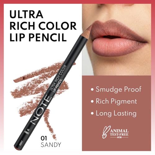 NOTE Ultra Rich Color Lip Pencil - Matte Lip Liner
