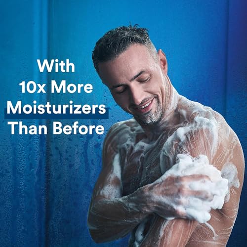 Suave Men Moisturizing Body, Face and Hair Wash, 3-in-1 For Hydrated Skin and Hair, Citrus & Musk scent, No Parabens, No Phtahaltes, 18 Oz, (Pack of 12)