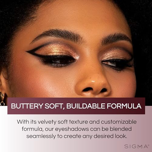 Sigma Beauty Cor-De-Rosa Eyeshadow Palette with 14 Shades & Dual Brush