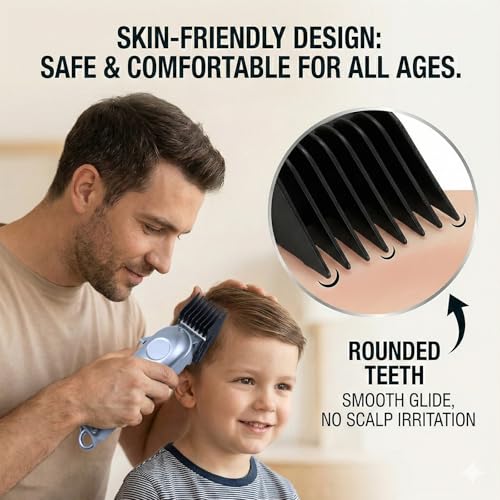 3-Piece Metal Clip Clipper Guards for Wahl, #0.5#1#1.5 Fade Combs (1/16" 1/8" 3/16"), Professional Blending Guides Compatible with Magic Clip, Senior, Legend, Super Taper - Black