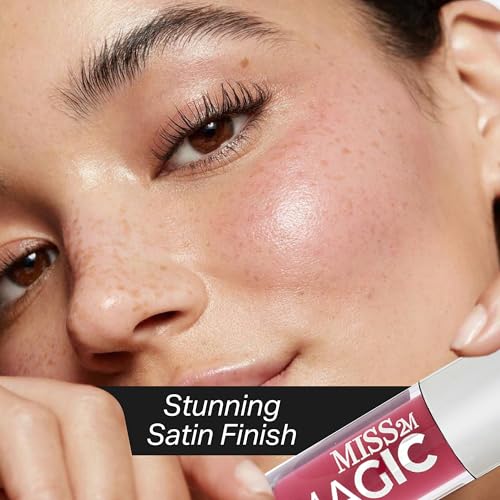 MAGIC Max Dewy Liquid Blush – Raspberry Bliss, 0.14 Fl Oz