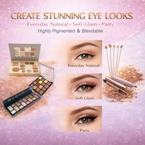 LUMA EDIT All-in-One Makeup Kit for Women & Beginners