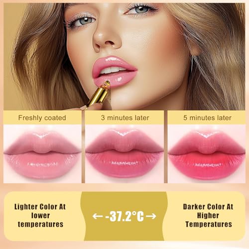 Color Changing Lip Balm - PH Adjusting Moisturizing Lipstick