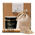SOULISTIC ROOT Revitalizing Bath Gift - Premium Self-Care Bath & Body Set with Lavender Oatmeal Soak, Tranquil Essential Oil Roller, Epsom Salt Soak, Home Spa Kit, Ready-to-Gift Box