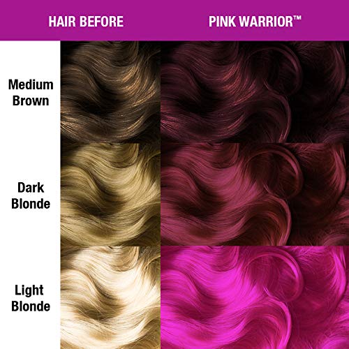 Manic Panic Pink Warrior Semi Permanent Hair Dye 4oz