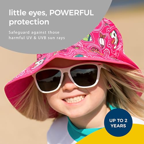 BANZ Baby Jbanz Infant Sunglasses, 0-24 Months - Baby Sunglasses with 100% UV Eye Protection With Glare Reduction