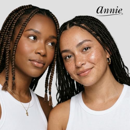 Annie 1000 Black Rubber Bands – 14mm Hair Bands