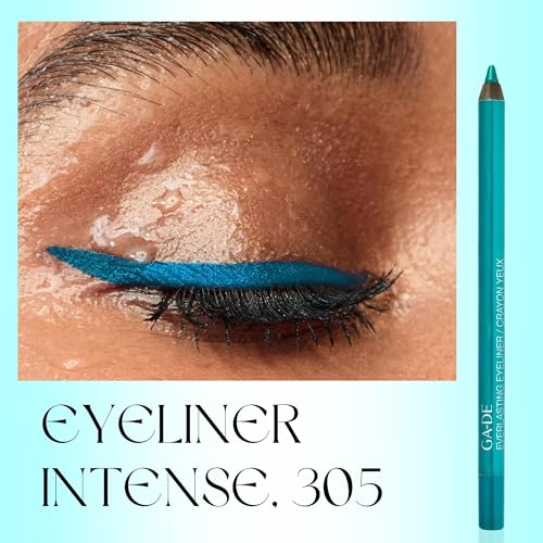GA-DE Everlasting Eyeliner Intense, 305 - Silky Long-Lasting Eye Liner - Waterproof and Smudge Proof - Precise or Smoky Glamorous Look - 0.04 oz