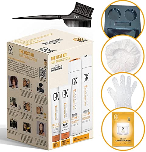GK HAIR Keratin Treatment Kit 300ml | Smoothing & Frizz Control