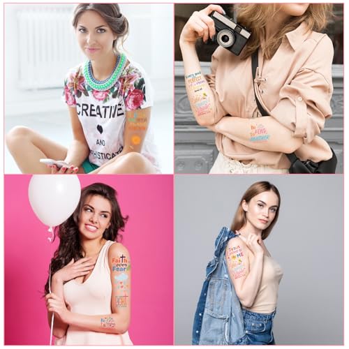 Christian Temporary Tattoos Bulk - 200+ Bible Verse Designs