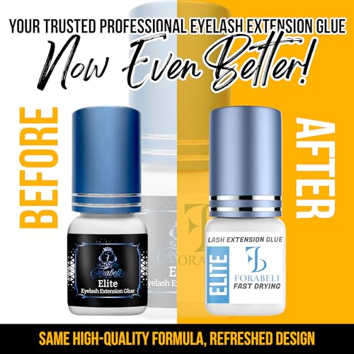 Elite Fast Eyelash Extension Glue + Lash Primer 15ml+ Pink Gel Remover/Black Adhesive/1 sec Drying time /7-Week Retention/Professional Use Only/Increase bonding Power/Fast Adhesive Dissolution