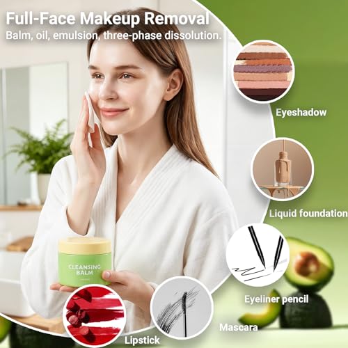 Makeup Cleansing Balm - Deep Silky Remover for All Skin Types