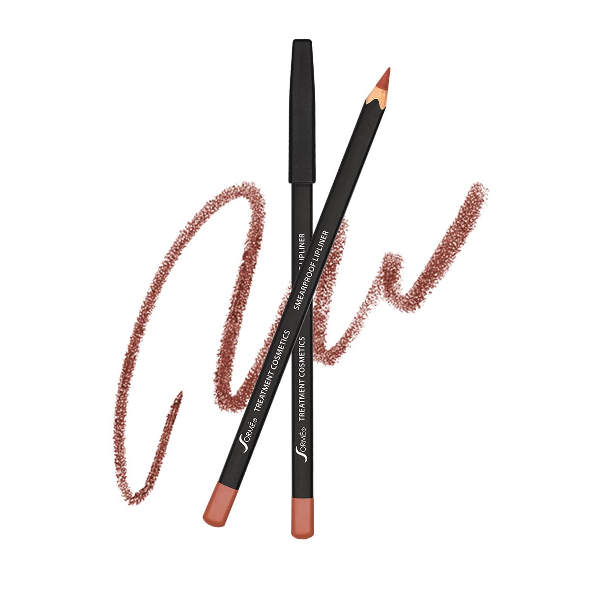 Sorme Waterproof Lip Liner - Non-splintering Smearproof Lip Liner - Revitalizing with Lecithin, Vitamins C and E