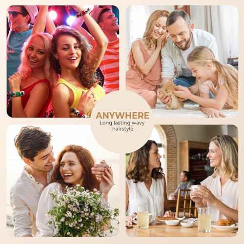 Crimper Hair Tool, Mini Hair Crimper for Women Heating up 390¡ÆF, Waver Curling Iron with Negative Ions, Double Voltage Crimping Iron for All Style (9.5 Inch/1.5 Inch)