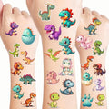 100PCS Dinosaur Temporary Tattoos Kids Party Favors & Decorations