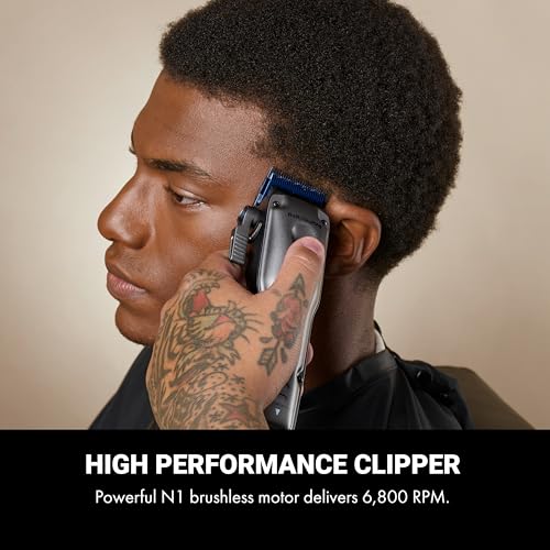 BaBylissPRO FXONE LO-PROFX Cordless Hair Clipper with Interchangeable Battery