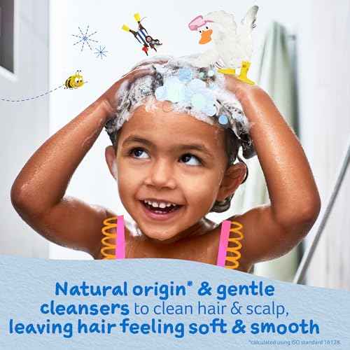 Childs Farm, Kids Shampoo for Dry, Sensitive, Eczema-prone Skin & Scalp, Strawberry & Organic Mint, Detangles & Nourishes, Vegan, Cruelty-Free, 8.4 Fl Oz