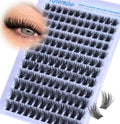 Kiromiro Wispy Lash Clusters 10-16mm C Curl DIY Extensions (144pc)