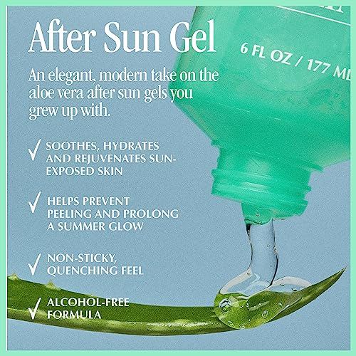 VACATION After Sun Aloe Vera Gel, 6 oz – Soothing Sunburn Relief