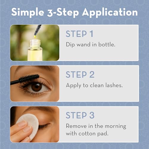 Castor Oil Eyelash & Eyebrow Growth Serum - Organic 20ml