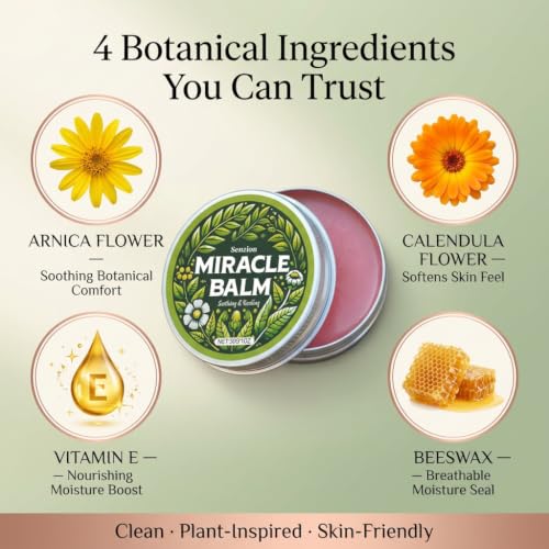 Senzion Natural Balm 2 Pack - Legs, Arms & Back Care