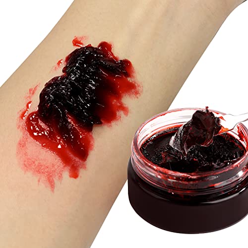 Realistic Fake Blood Scab Gel Makeup – Halloween SFX (2 Pc)