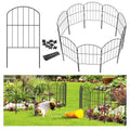 Goovilla 27ft Rustproof Metal Garden Fence for Animal Barrier