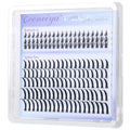 Geeneiya Spike Lash Clusters & Bottom Lashes Wispy D Curve