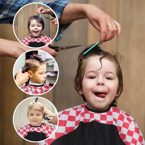 YELEGAI Professional Hair Cutting Cape (2 Pack) with Adjustable Snap Closure – Fashionable Woman