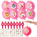 Fairy Party Favors Set - 72 Pc with Tattoos & Punch Balloons