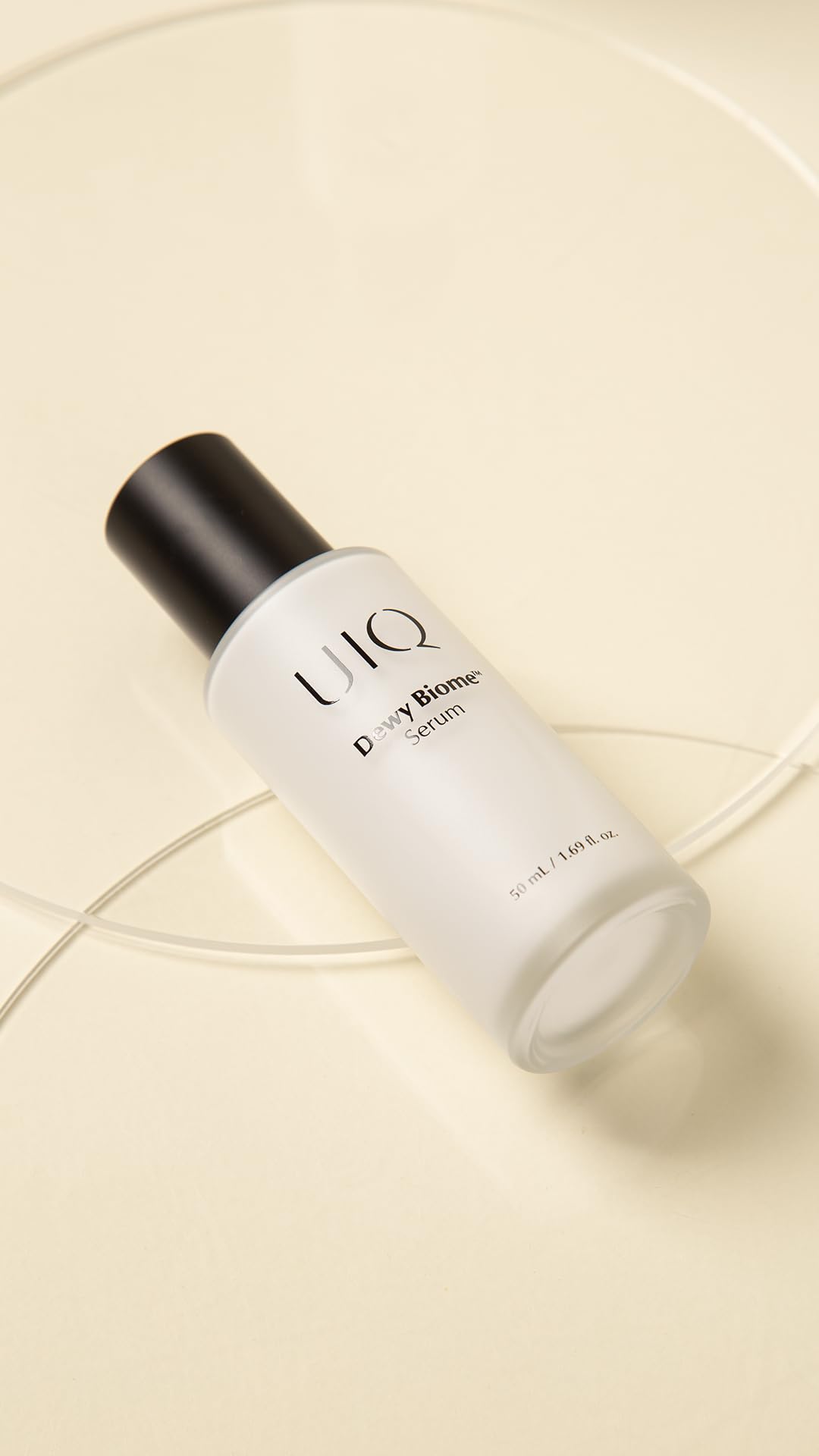 UIQ Dewy Biome™ Serum - Instant Moisturzing, Hydrating, Korean Skincare, Dermatologically Tested Moisturizing Serum for Dry Skin, Fragrance-Free 1.69 fl. oz.